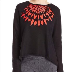 Mara Hoffman open back sweatshirt